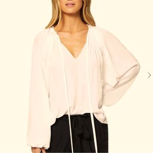 Ramy Brook Paris Blouse in Cream! New with tags!